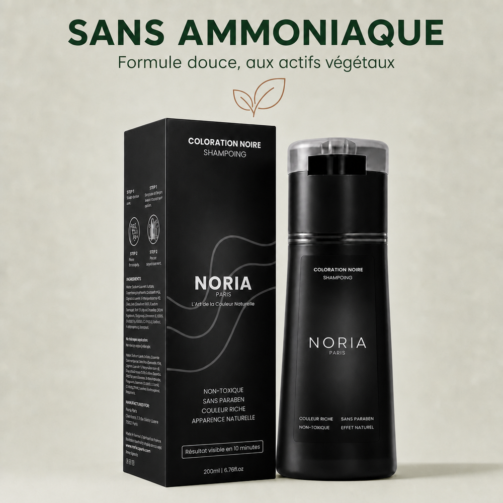 Shampoing cheveux blancs | Noir